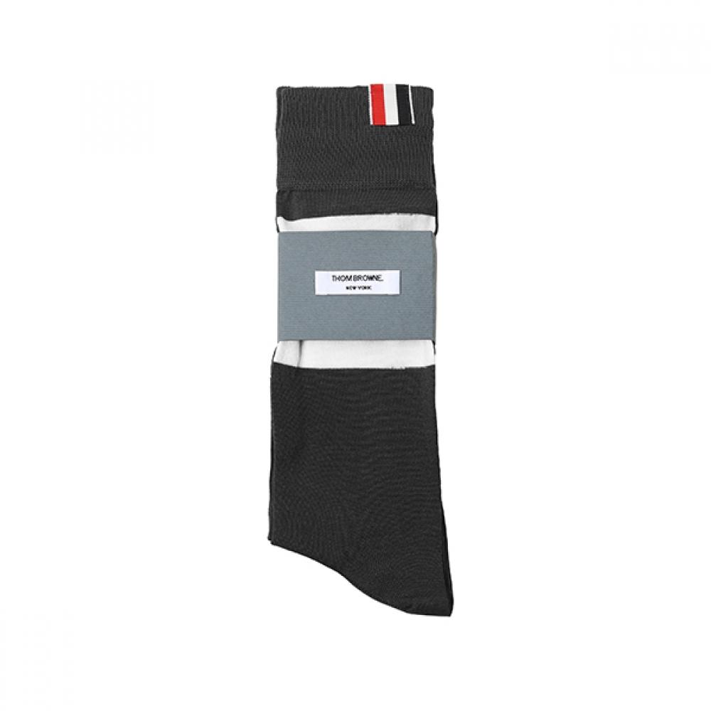 

Tom Brown Mas023b 01690 025 4 Bar Striped Three Line Tab Mid Calf Socks MAS023B 01690 025