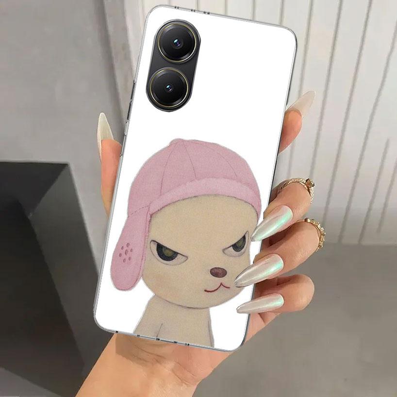 Y-Yoshitomo Nara Phone Case for Xiaomi Poco X5 X6 X7 Pro F7 Ultra M7 Redmi 15 15C 13 13C 12 12C 10 10A 10C 9 9A 9C 9T Shell Poco