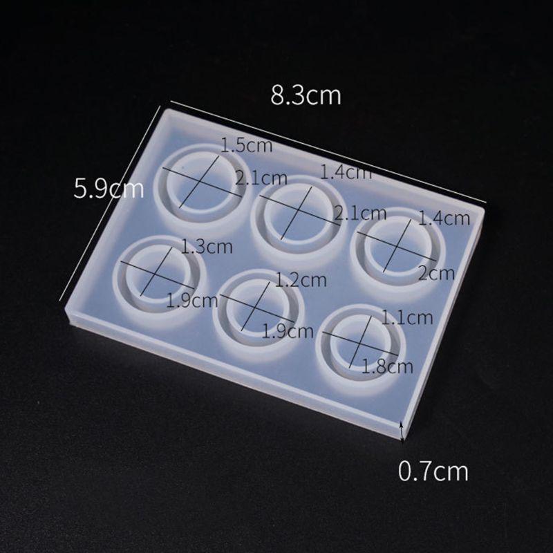 Premium Resin Rings Jewelry Mold Pendant Mold Resin Jewelry Making Accessories