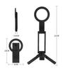 Multifunctional Magnetic Phone Holder & Tripod: Rotating, Folding, Portable Selfie Stick for Photography & Live Streaming