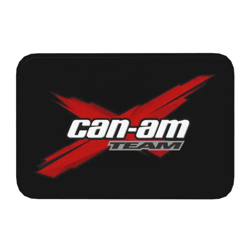 BRP ATV Can Am Logo Front Door Mat Anti-Slip Outdoor Quick Dry Doormat Floor Bathroom Entrance Rug Carpet
