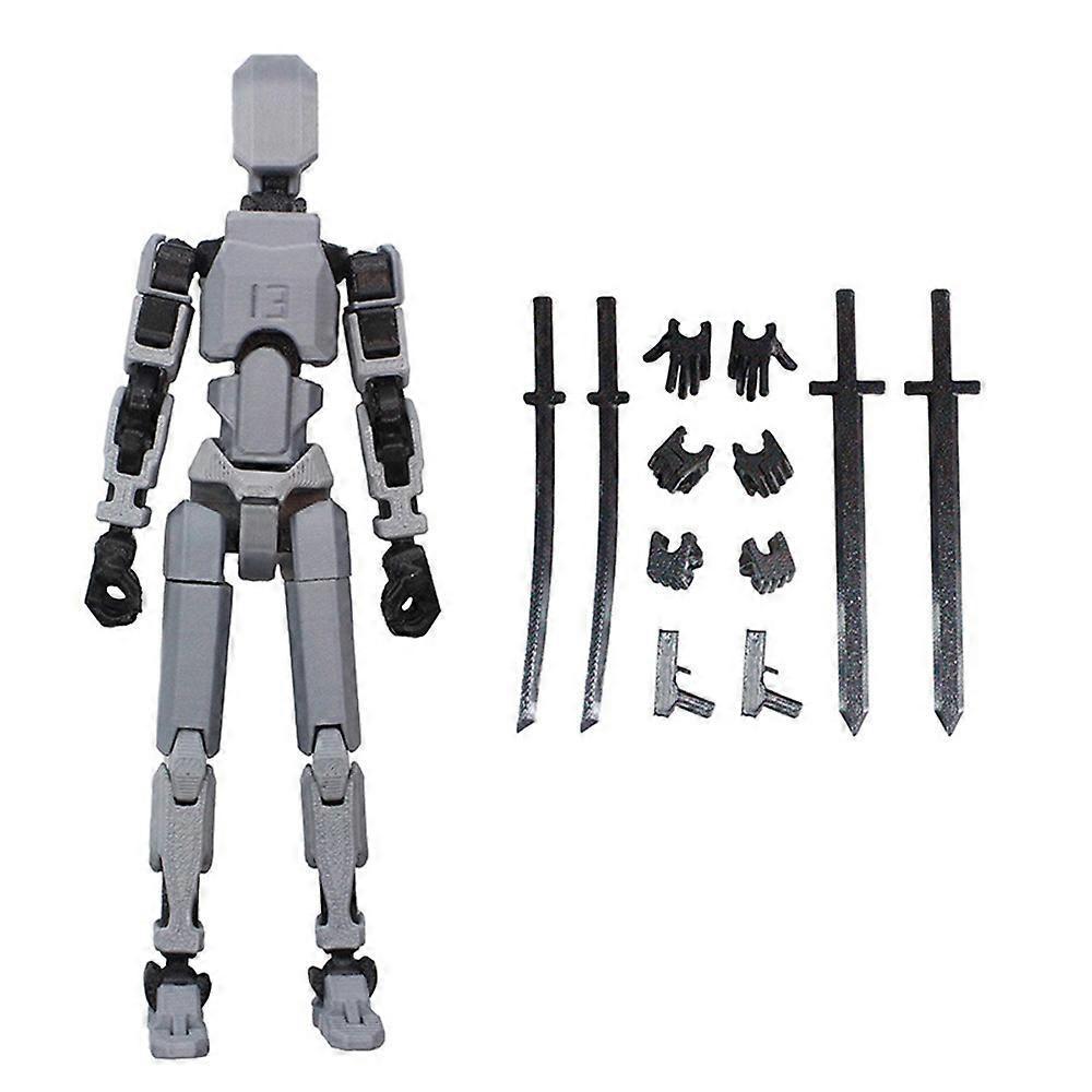 Figurka Akcji T13, Figurka Akcji Tytan 13, Figurka Akcji Robota, Drukowana 3D Figurka Akcji NOWA