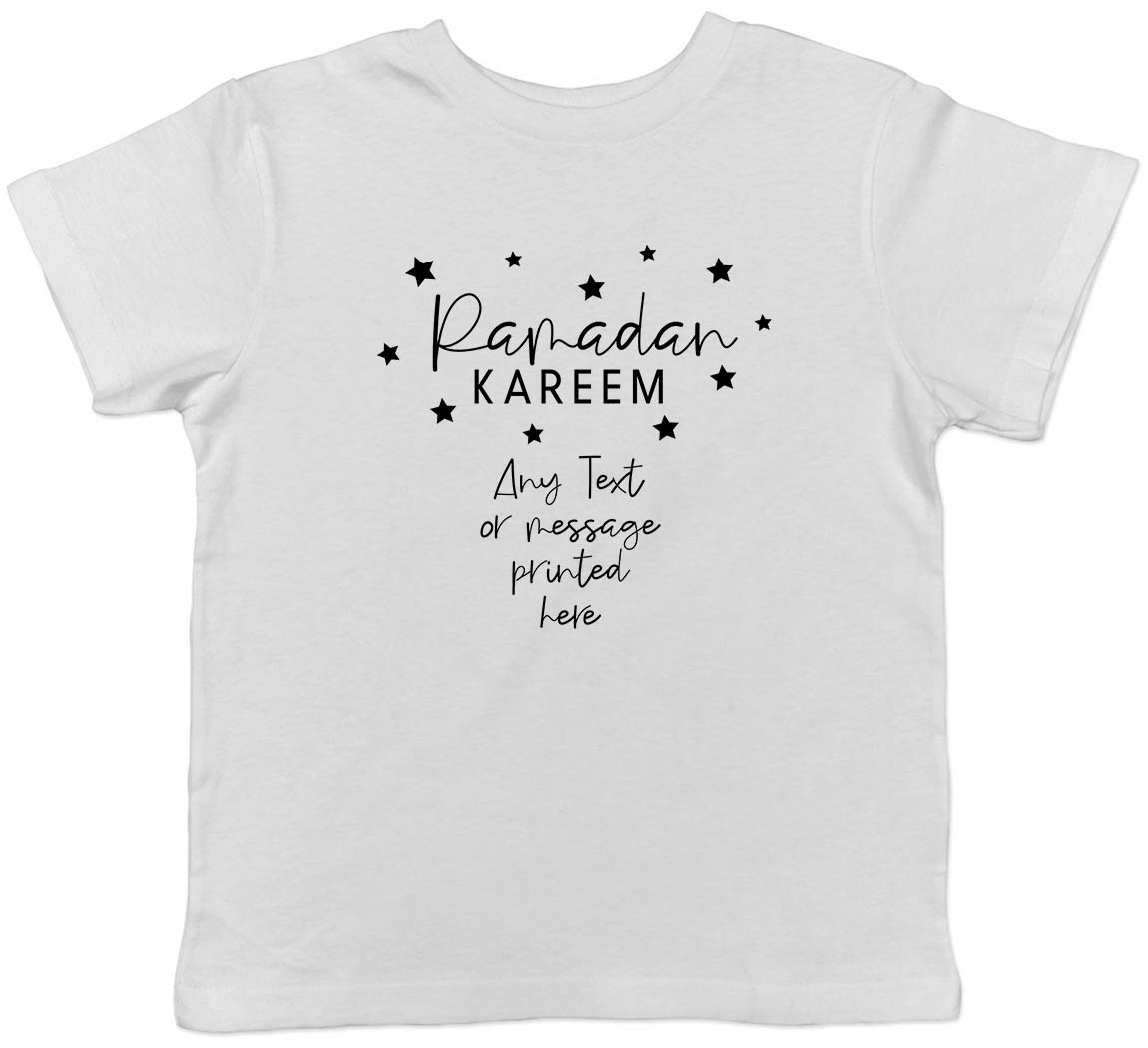 Personalised Ramadan Kareem Childrens Kids T-Shirt Boys Girls 100