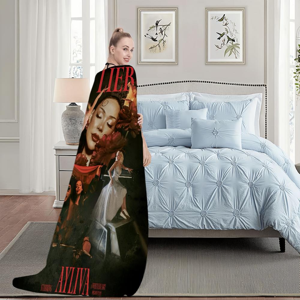 Blanket For Soft Throw Blanket for Picnic Bed Singer Sofa Home Bedroom Cozy Ayliva Warm Comfortable