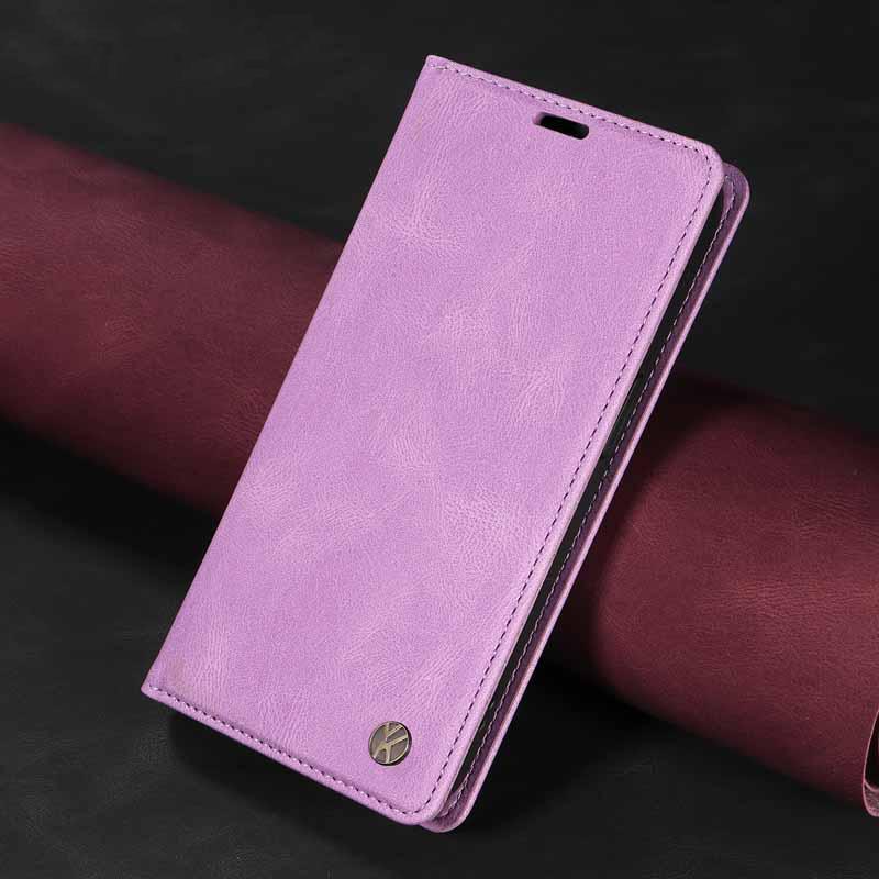 Leather Case For Samsung Note 20 Ultra 8 9 10 Lite S10 Plus S9 S8 S7 Edge S10E Flip Wallet Cover for Galaxy M15 M35 M55 Fundas