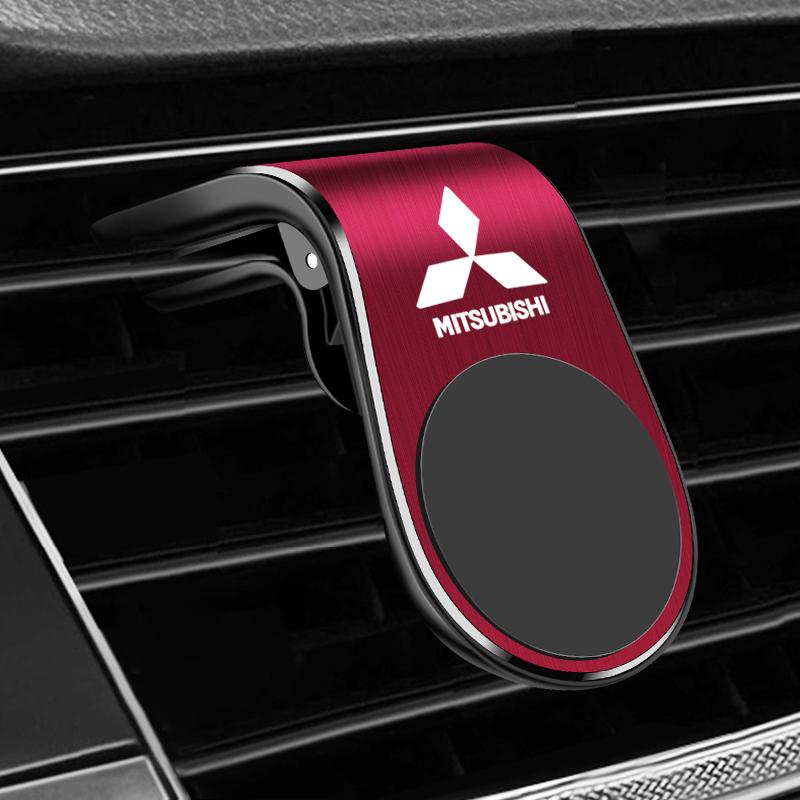 Suport magnetic metalic pentru telefon auto Pentru Mitsubishi ASX LANCER OUTLANDER PAJERO Ralliart Accesorii Stilizare auto