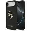 Guess Grained Big 4G & Classic Logo Case for iPhone Air Black