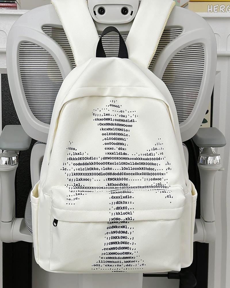 Schultasche: Neuer Freizeitrucksack mit großem Fassungsvermögen, vielseitige, strapazierfähige Schultasche für Mittel- und Oberstufenschüler, leichter und stilvoller Rucksack