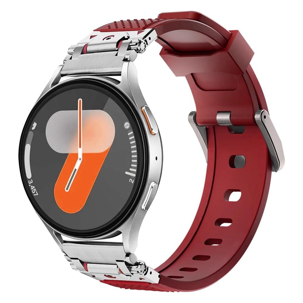 20mm 22mm Silicone Strap for Huawei Watch GT5 Pro 46mm Sport Band for Samsung Galaxy 7 6 5 40/44mm Bracelet for Amazfit Active 2