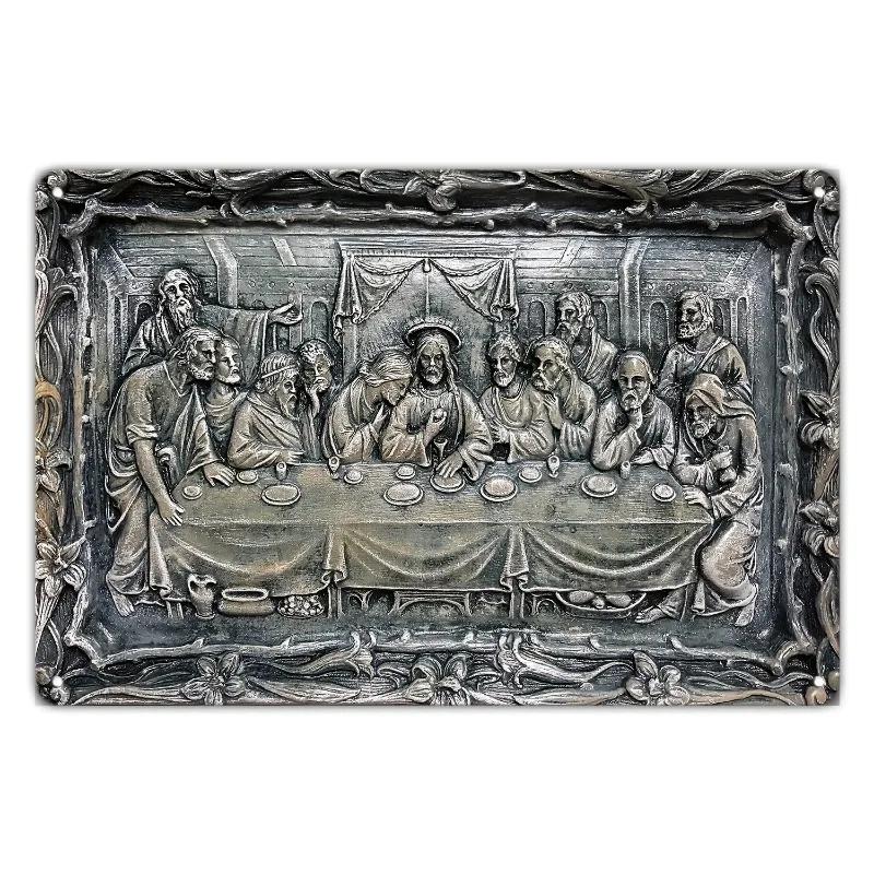 Metal Tin Poster Visual Effect Wall Art Decor Art Painting Retro Plaque Poster for Bar Club Wall Decor Retro Home Wall Plate