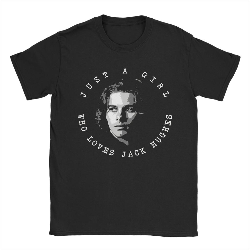 Jack Hughes TShirt Harajuku TShirts ShortSleeved Y2K Funny Tshirt Summer 100 Cotton ONeck Plus Size 5XL Clothes