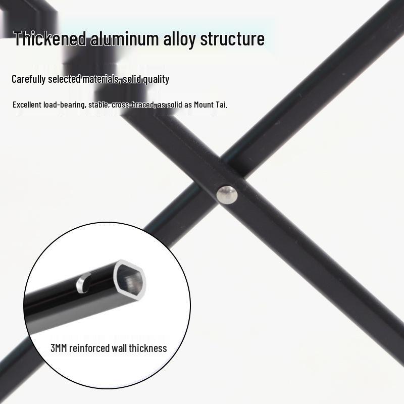 Portable Aluminum Folding Table and Chair Set for Camping and Picnics