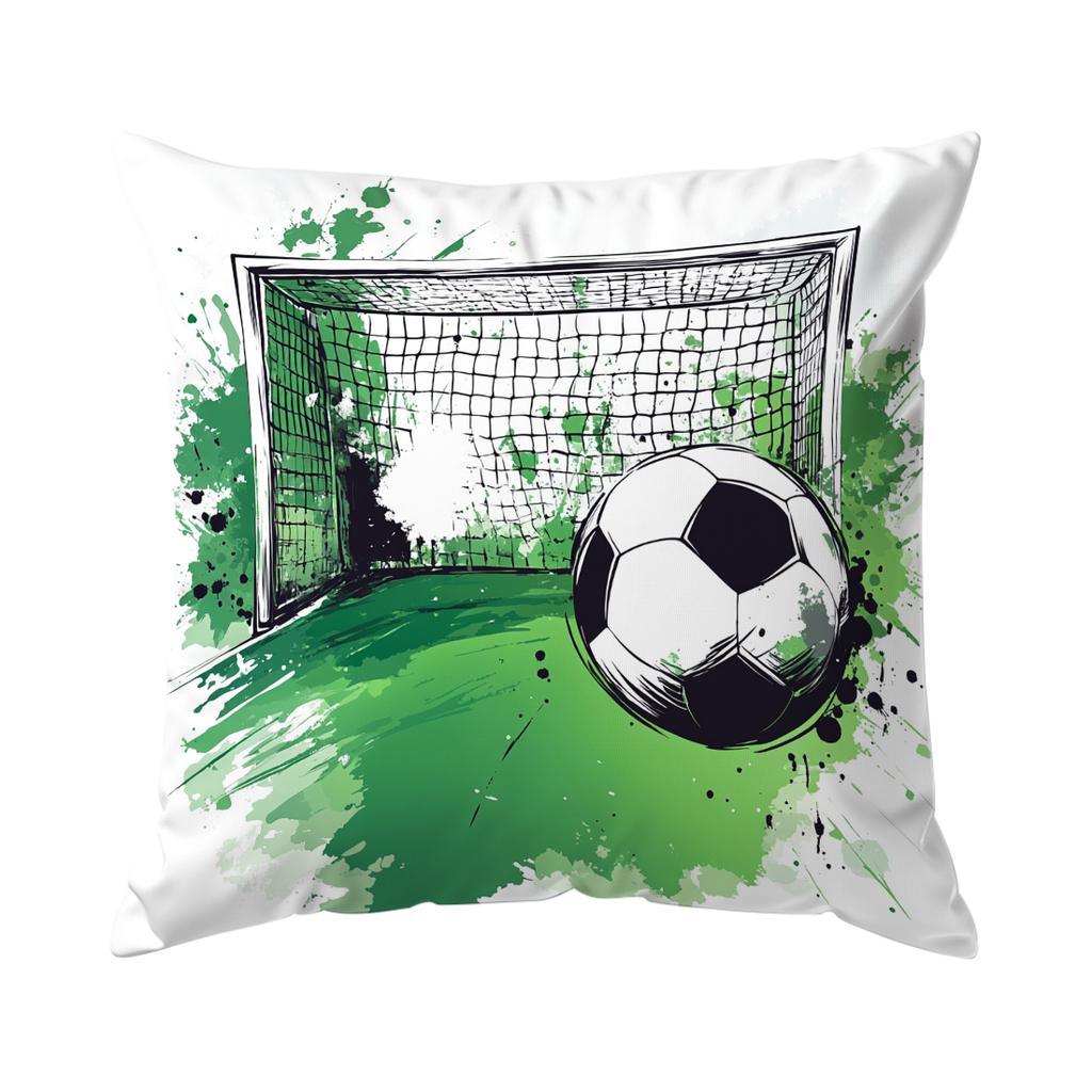 Football (Sport) Cushion Pillowcase Printed Polyester 40/45/50Cm Throw Pillowcover Decorative Sofa Cushion Pillowslip Home Decor