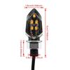 2pcs LED Turn Signal Light Super Bright Motorcycle Mini Led Motorbike Lampe Amber Blinker LED Indicators Lights 12V Turn Light