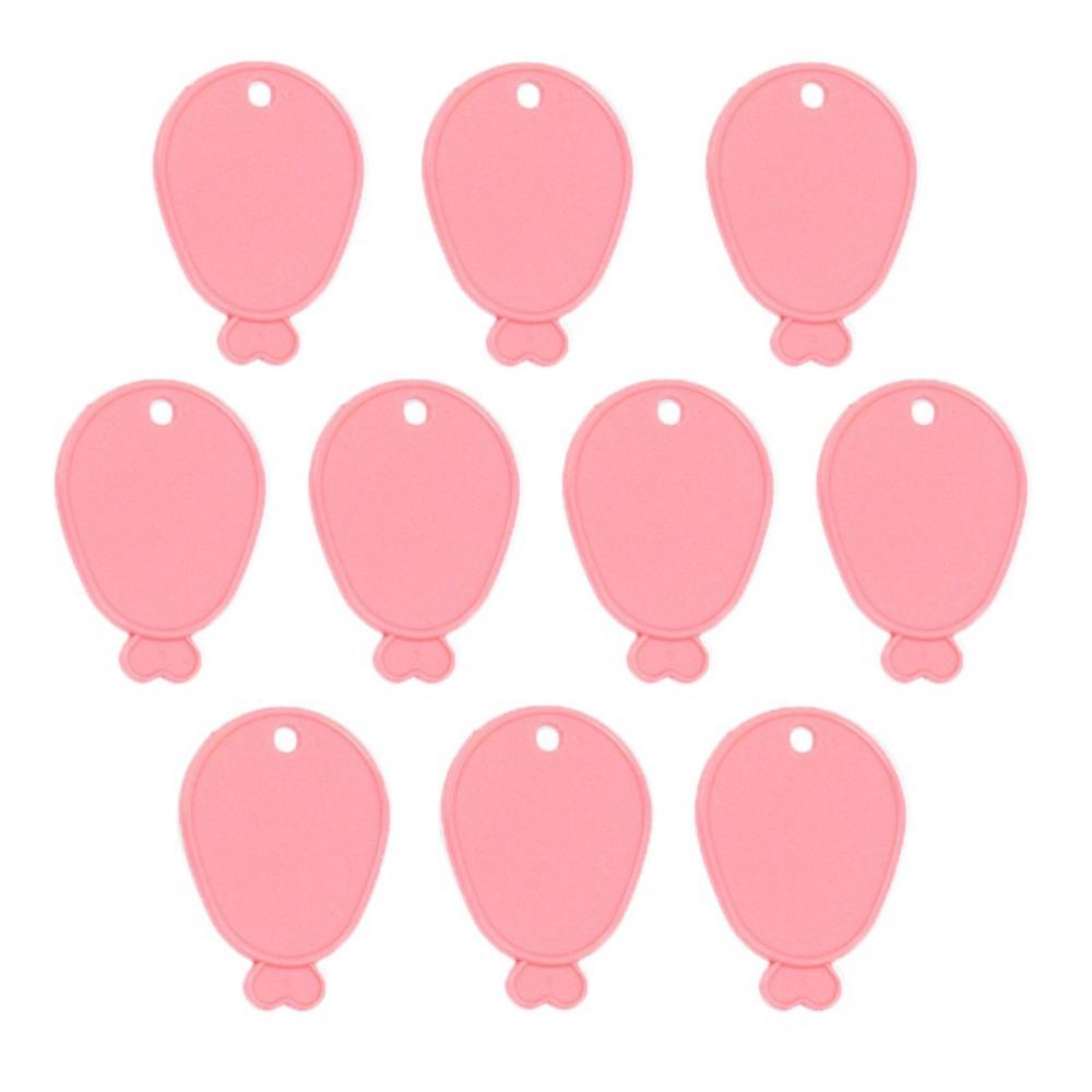 10pcs Cute Plastic Balloon Weights Bright Color Reusable Balloon Hanging Colorful Anti-floating Gravity Blocks Balloon