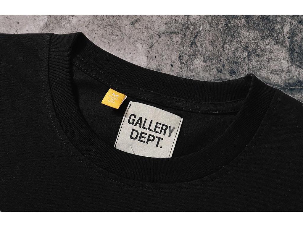 GALLERY DEPT American Tide Tie-Dye Graffiti Short-Sleeve T-Shirt