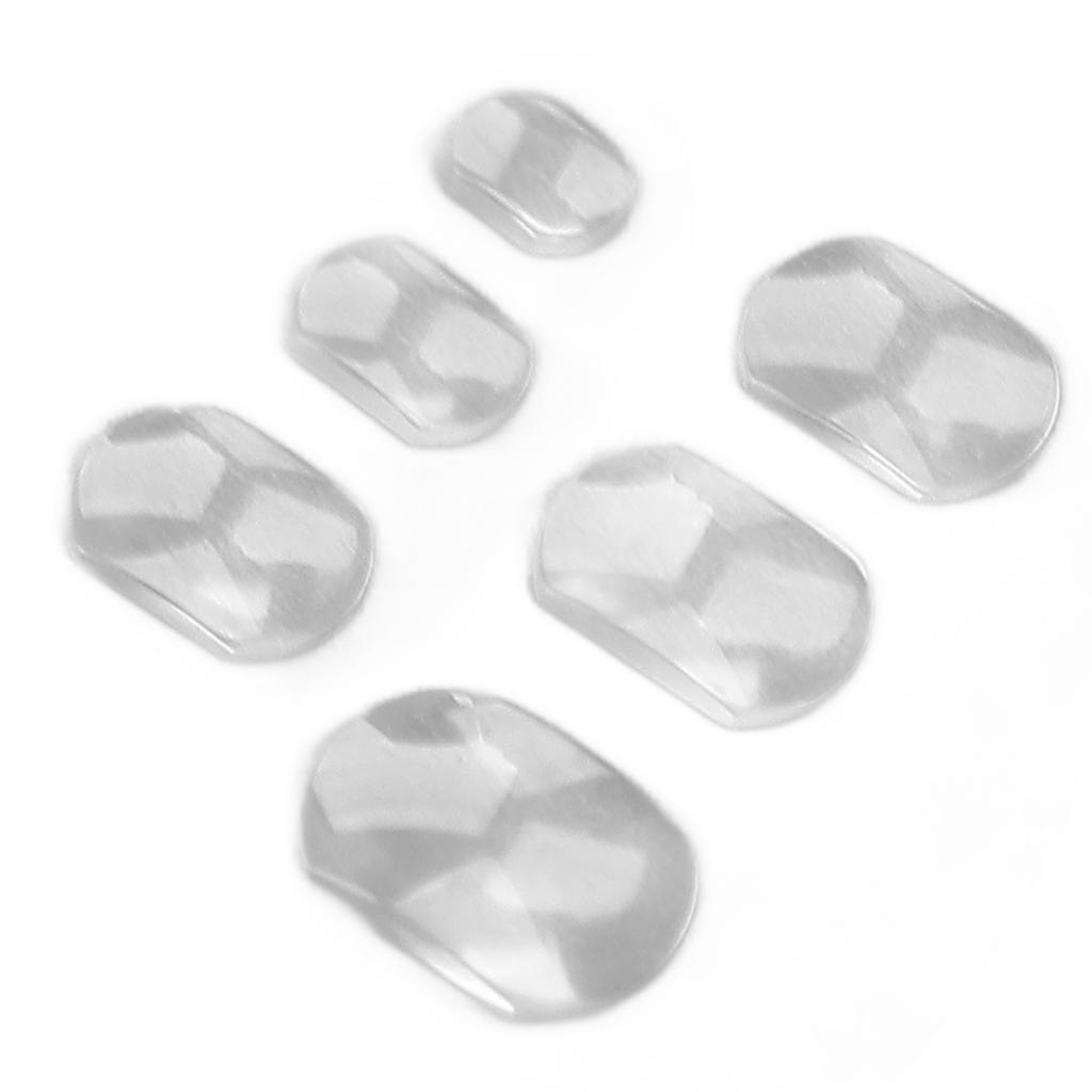 6pcs Watch Date Calendar Magnifying Glass Professional Convexity Watch Parts Tool for Watch Repairing