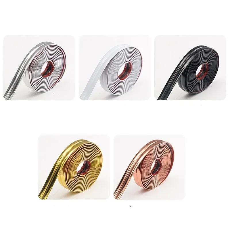 2m x 2cm Wand-Innen- und Außenecken-Schutzband selbstklebend PVC Schreibtischmöbel-KantenSchutzleiste weicher Stoßfänger