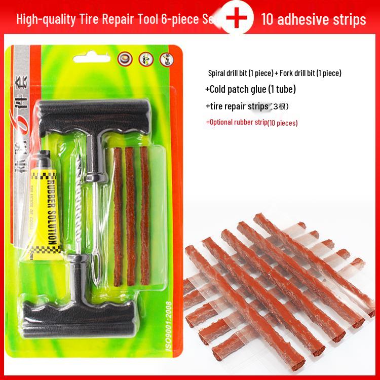 Self-Adhesive Tubeless Tire Repair Mushroom Patch for Motorcycles