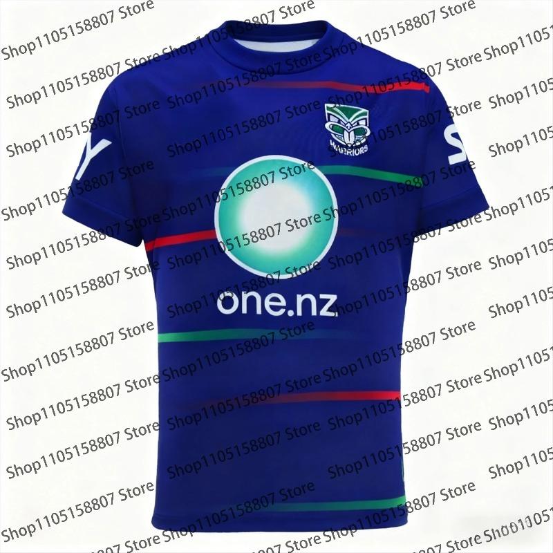2026 Summer Men's Bestseller New Zealand Warriors Rugby Training Uniform T-shirt for Both Men and Women Quick-drying Top