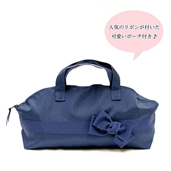 Kirschblüte Tragbare Hausschuhe mit Absätzen Kirschband 3,5 cm (Marine) - KS35C-NS22-L