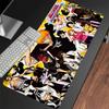 White Mouse Pad Anime Large Mousepad Bleach Manga Panel Laptop Office Rubber Soft Table Mat Pc Keyboard Gaming Non-Slip Carpet