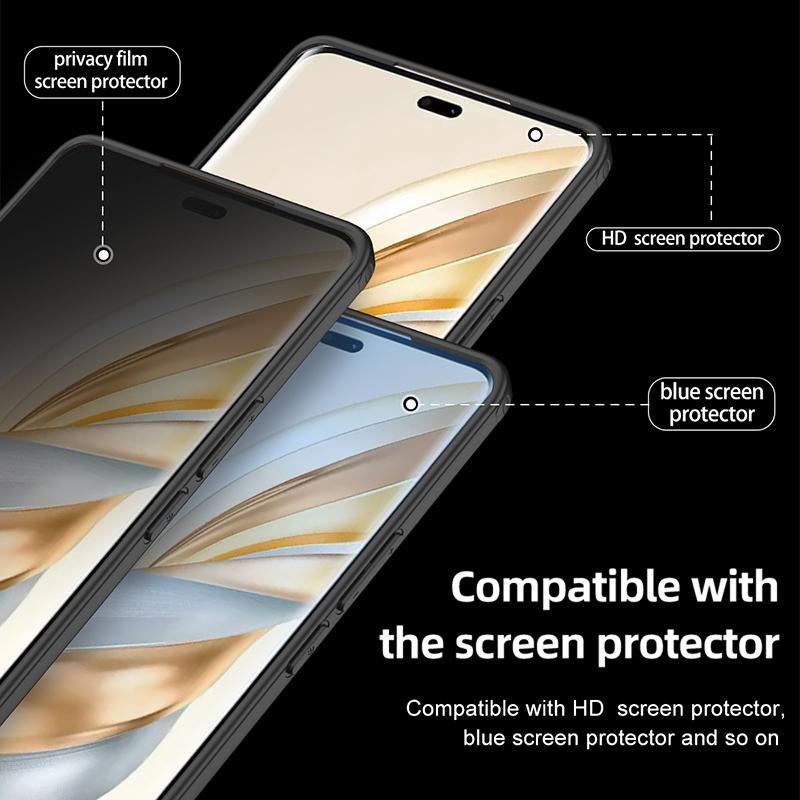 Für Honor X9C X9 C Hülle Luxus Panzer Matt Transparent Magnetische Abdeckung für Honor X60 Pro Kabelloses Laden Stoßfest Airbags Bumper