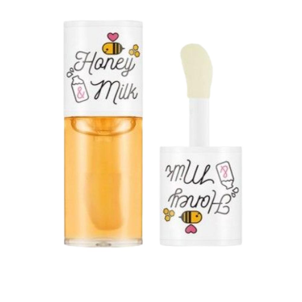 A’Pieu Honey & Milk Lip Oil Balm Nourishing Moisturizing 5g
