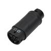 EV Adapter SAE J1772 Type 1 to Type 2 EV Charging Convertor Connector EVSE Adaptor 32A for Electric Car Accessories T1 to T2