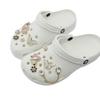Women's DIY Detachable Shoe Accessories: Stylish Flower Buckle with Sparkling Diamonds