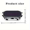 Universal Magnetic Car Mount Durable Aluminum Alloy, Waterproof & Shockproof, 360-Degree Adjustable for Dashboard