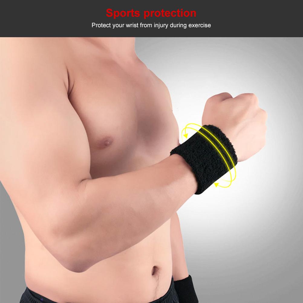 2 buc brățări sport brățări încheietura mâinii benzi pentru baseball tenis baschet fotbal alergare și lucru