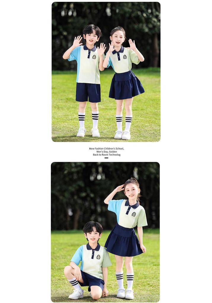 June 1st School Sports Meet Cheerleading and Performance Uniform for Kids