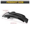 2x Sequential LED Side Mirror Turn Signal Light For Benz A2129067401 A2129067501