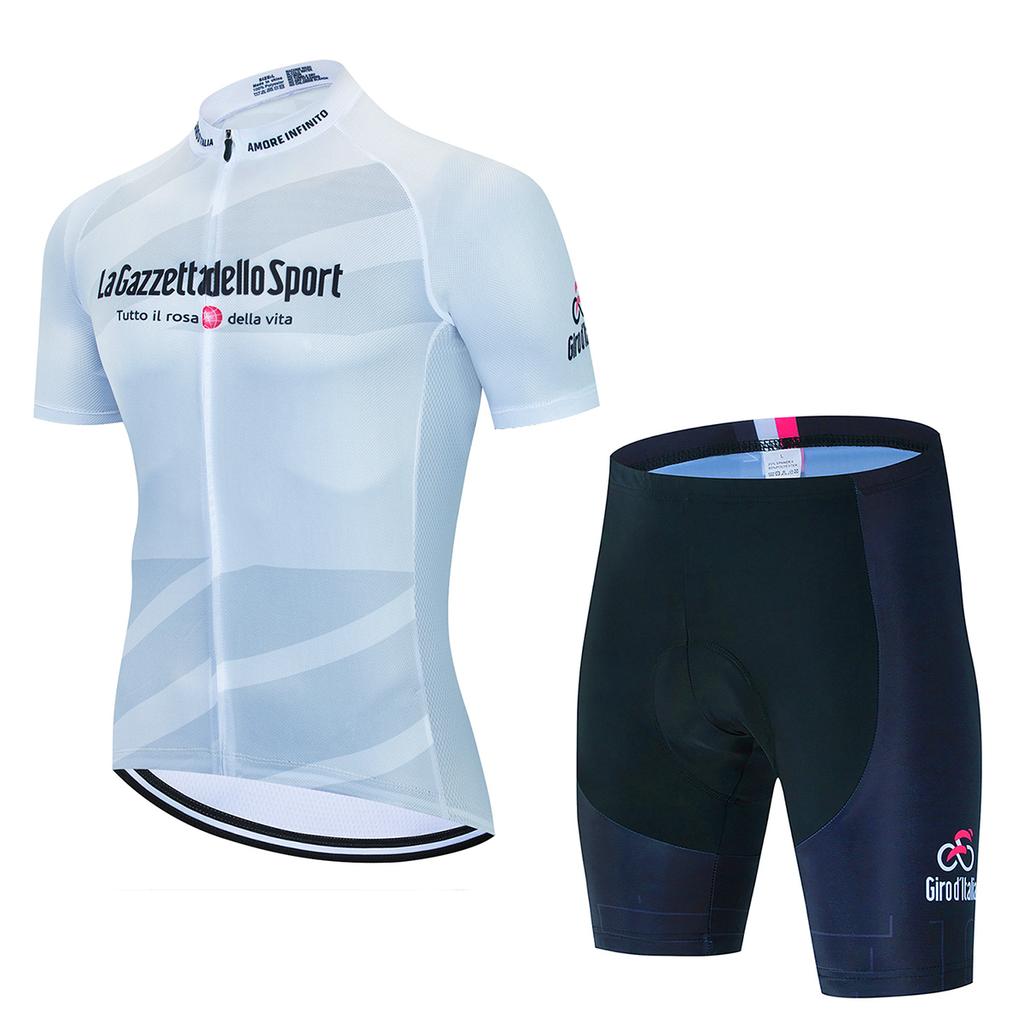 Summer Cycling Clothing Tour Giro D'Italia Sets Breathable Mountain Bike Cycling Clothes Ropa Ciclismo Verano Triathlon Suits