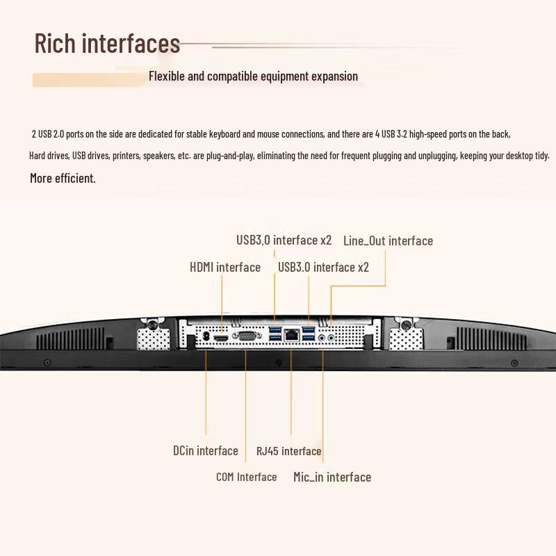 Lenovo Ruition 300 23.8-inch All-in-One PC (CN version)