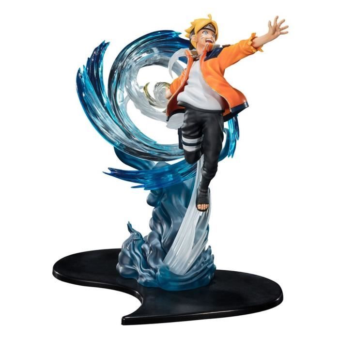 Statuette - BANDAI TAMASHII NATIONS - BORUTO UZUMA - Naruto - PVC Haute Qualité - 20 Cm