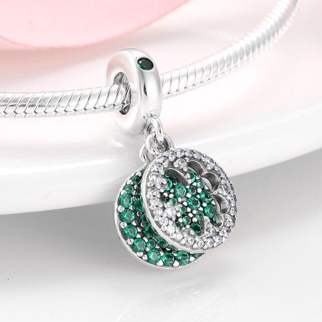 925 Sterling Silver Bead Openwork Sweet Hearts Crown Charms Beads Fit Jiuhao Bracelets Bangles Diy Womens Jewelry