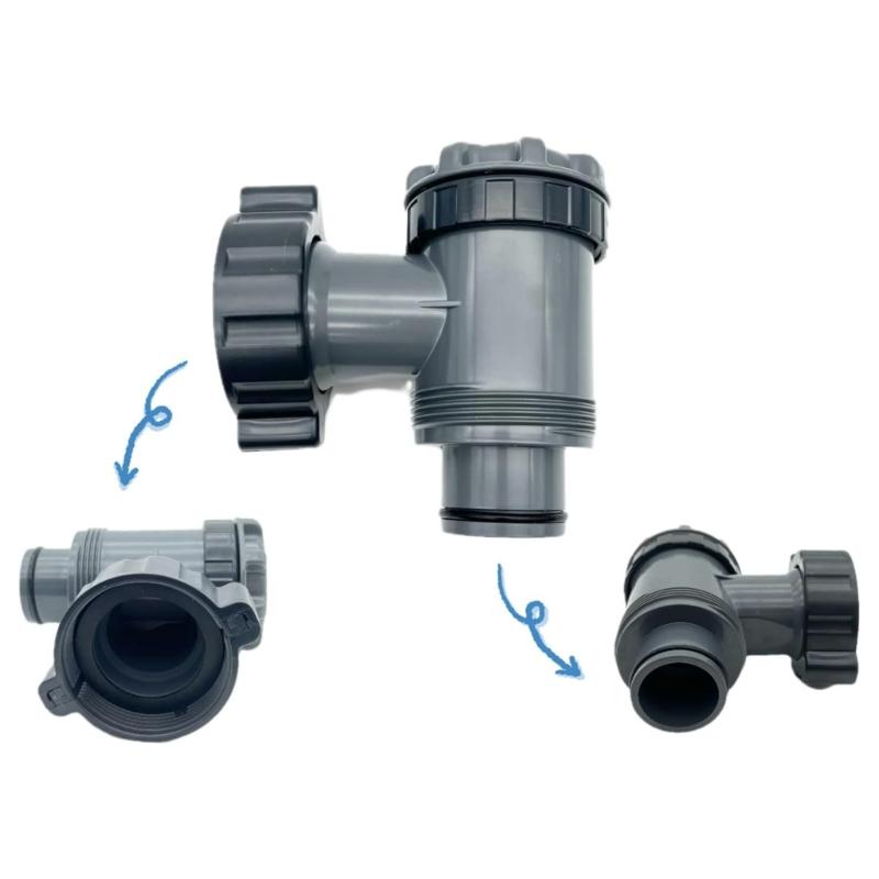 Pool Pömpel und Filter Set Einfache Installation Pömpelventile Zuverlässiger Betrieb Filterset Kunststoff Schwimmbadfilter