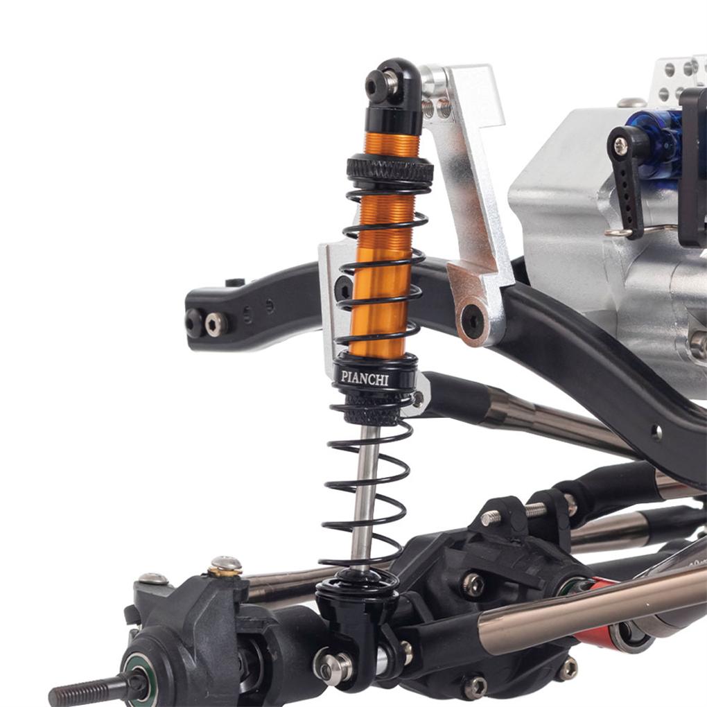 1/10 RC Car Aluminum Alloy Frame For 1/10 Axial SCX10 RC Car Accessories Replacement Part Strong Upgrade With Shock Absorption