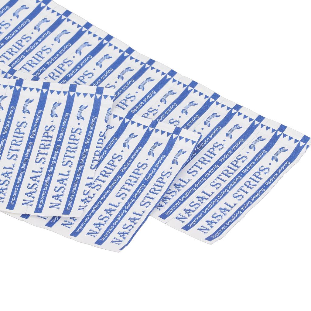 30Pcs Nasal Strips Anti Snoring Comfortable Fit Portable Breathing Nose Strips for All Skin Type