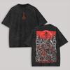 T-shirt Bloodborne Washed 2026 Nowy Model ubrania z osobowością koszulka Odzież na cały rok Streetwear Modne wysoka jakość Oddychający