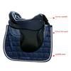 Silicone Equestrian Saddles Pad Nonslip Gel Saddles Pad Silicone Saddles Mat for Eventing, Jumping Training Enduring