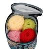 Borsa in Lana Organizzatore per la Conservazione Borsa per la Conservazione della Lana Borsa per Lavoro a Maglia Porta Gomitoli Portatile Custodia per il Trasporto Custodia per Artigianato per Uncinetto