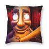 Tung Tung Tung Sahur Meme Italiano Brainrot Federa Stampa Poliestere Copricuscino Decorativo Copricuscino da Lancio