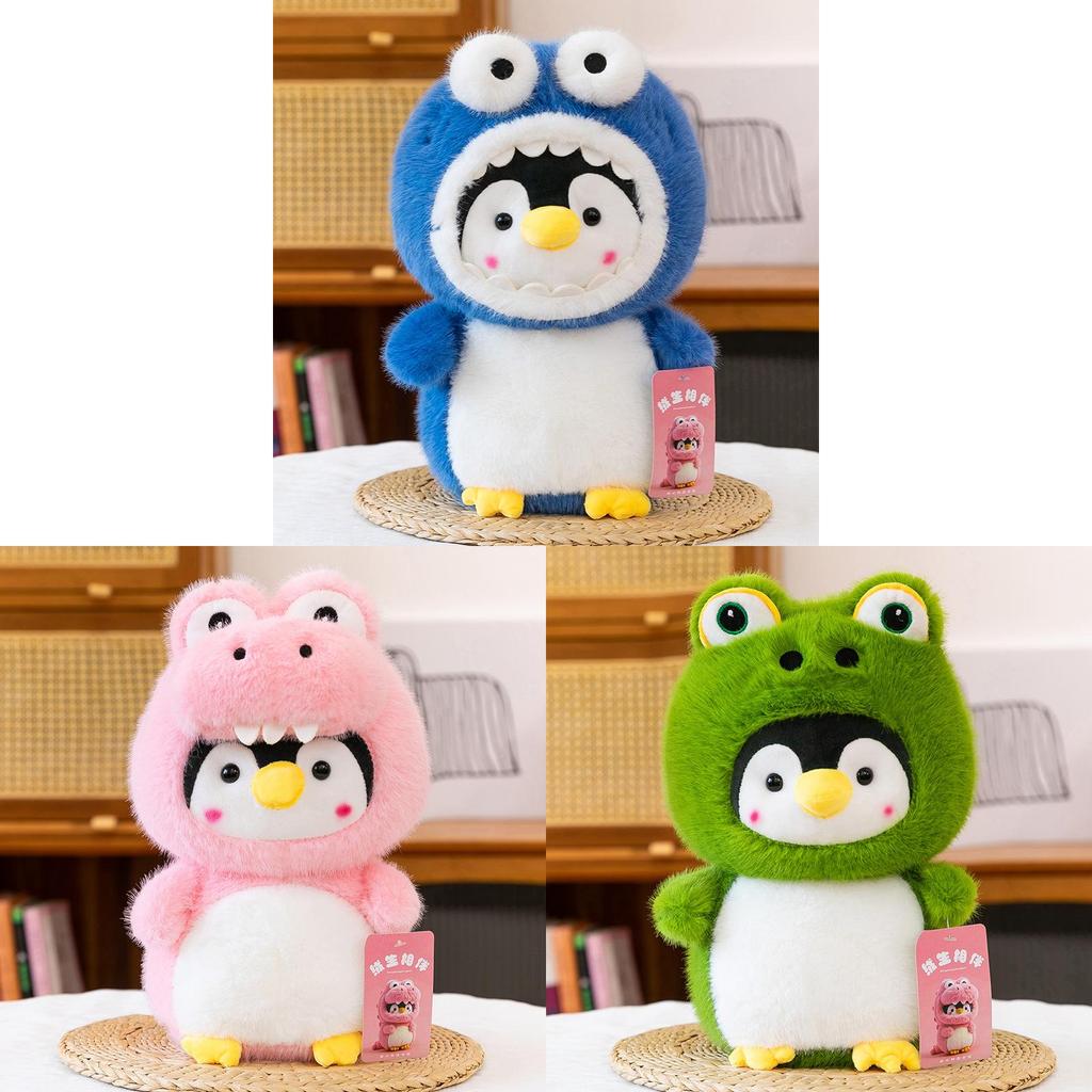 Penguin Plush Toy Soft Stuffed Animal Ocean Theme Gift For Kids