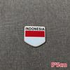 South Korea Spain Indonesia Flag Label SPAIN KOREA Indonesian Car Logo Aluminum Sticker Side Label Tail Label