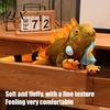 Soft Fluffy Stuffed Animal Realistic Iguana Plush Toy, 80cm Lifelike Lizard with Large Pillow Fur, Long Tail Decor, Novelty Desk Ornament, Collectible