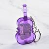 Unique Acrylic Music Box Movement Keychain Portable Mini Mechanical Music Box Handy Musical Instrument