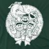 Sesame Street Unisex Adult Vintage Christmas T-Shirt